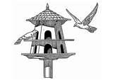 pictures of Bird Feeder Coloring Page pictures of Bird Feeder Coloring Page