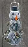 Solar Snowman Bird Feeder photos