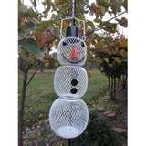 Solar Snowman Bird Feeder photos