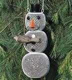 Solar Snowman Bird Feeder photos