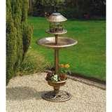 images of Bird Feeder Solar Light Planter