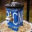 Upcycled Bird Feeders Upcycled Bird Feeders