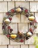 photos of Bird Feeder Wreath