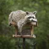 Bird Feeder Raccoon pictures