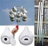 Bird Feeders Out Of Gourds