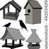 Bird Feeder Vector pictures