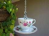 Teacup Bird Feeder Teacup Bird Feeder