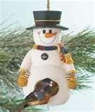 Snowman Bird Feeder
