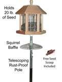 photos of Squirrel Proof Bird Feeder Pole