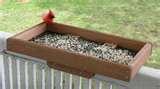 pictures of Deck Bird Feeder