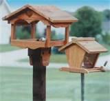 pictures of Wooden Bird Feeder Plans
